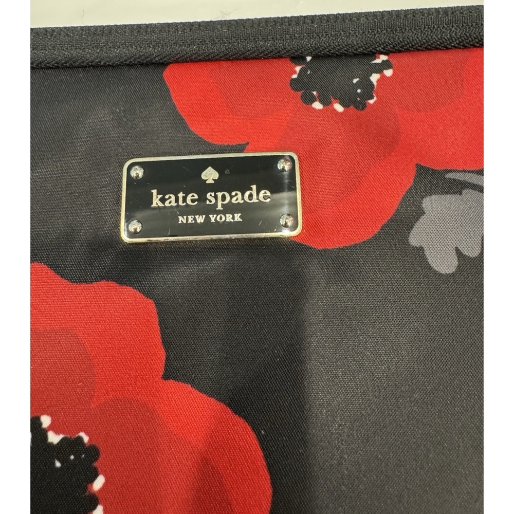 Kate Spade 10x14 red & black laptop case - Picture 7 of 9